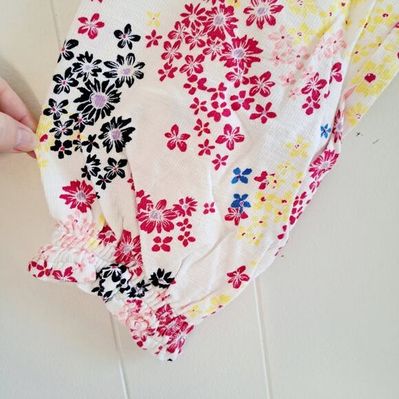 Style & Co Long Sleeve Floral Print Top - Picture 3 of 8